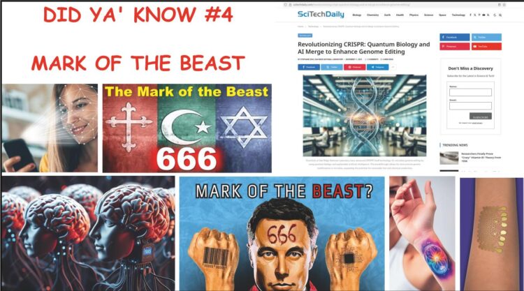 THE MARK OF THE BEAST… DID YA’ KNOW? #4